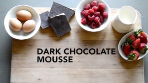 Dark Chocolate Mousse Ingredients