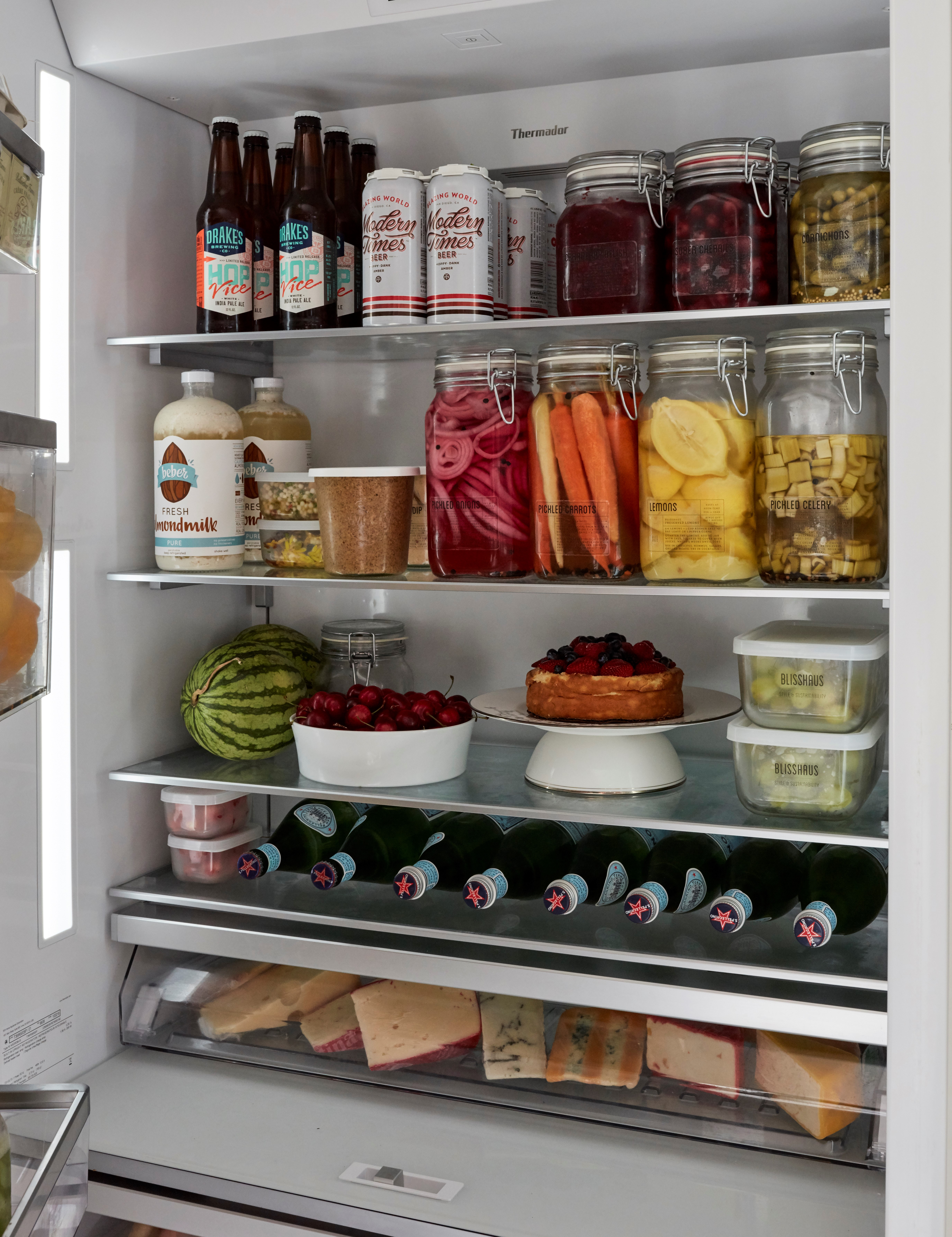 Pantry + Refrigerator Organization - In Honor Of Design